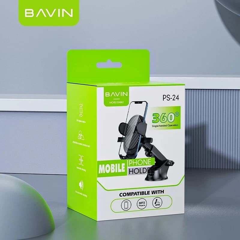 Bavin Auto Držač Ps-24 Crna - Ps-24 - naslovna