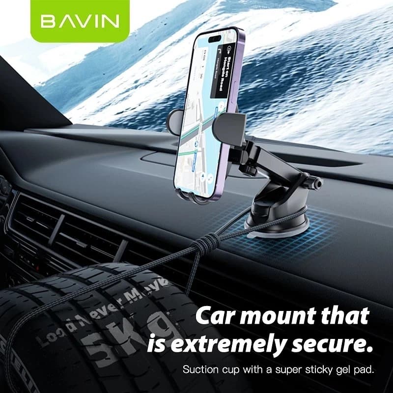 Bavin Auto Držač Ps-24 Crna - Ps-24 - slika 2