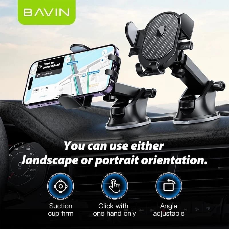 Bavin Auto Držač Ps-24 Crna - Ps-24 - slika 3