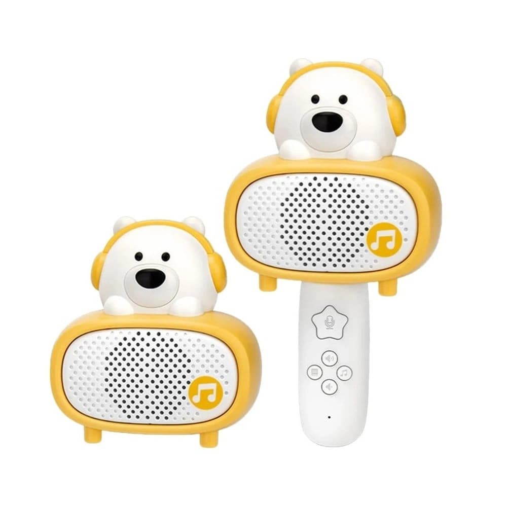 Bluetooth Mikrofon Bear Beli - naslovna