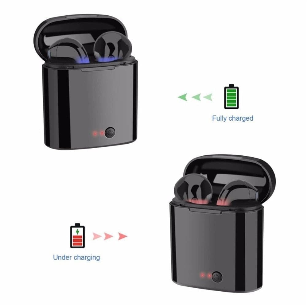 Bluetooth Slusalice Airpods I7s Tws Crne Hq - slika 2