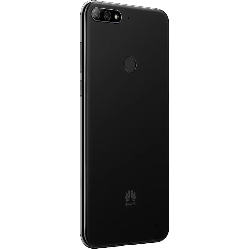 Huawei Y7 Prime 2018 crna boja bočni prikaz