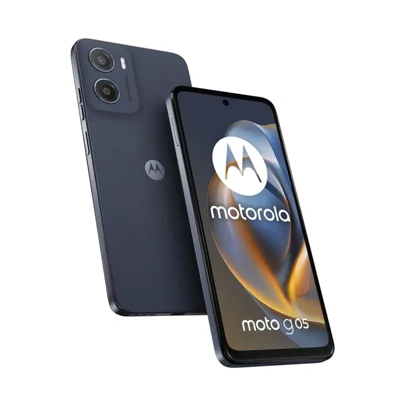 Motorola Moto G05 plava boja zadnja strana