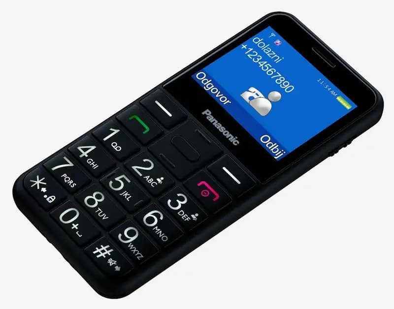Panasonic KX-TU155EXBN zadnja strana