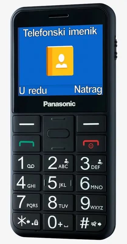 Panasonic KX-TU155EXBN bočni prikaz