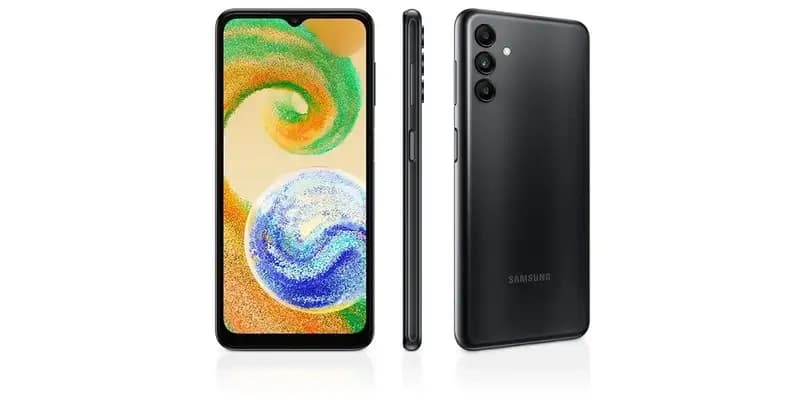 Samsung Galaxy A04s crna boja zadnja strana