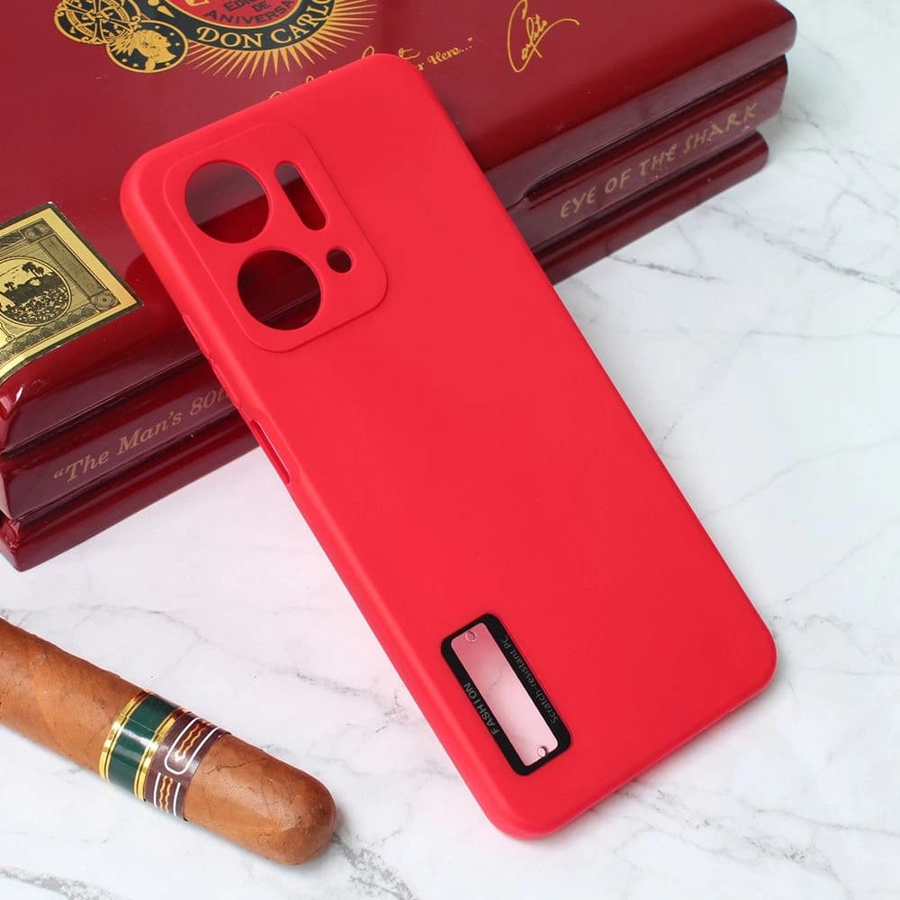 Torbica Honor X7a Soft Silicone Crvena - naslovna