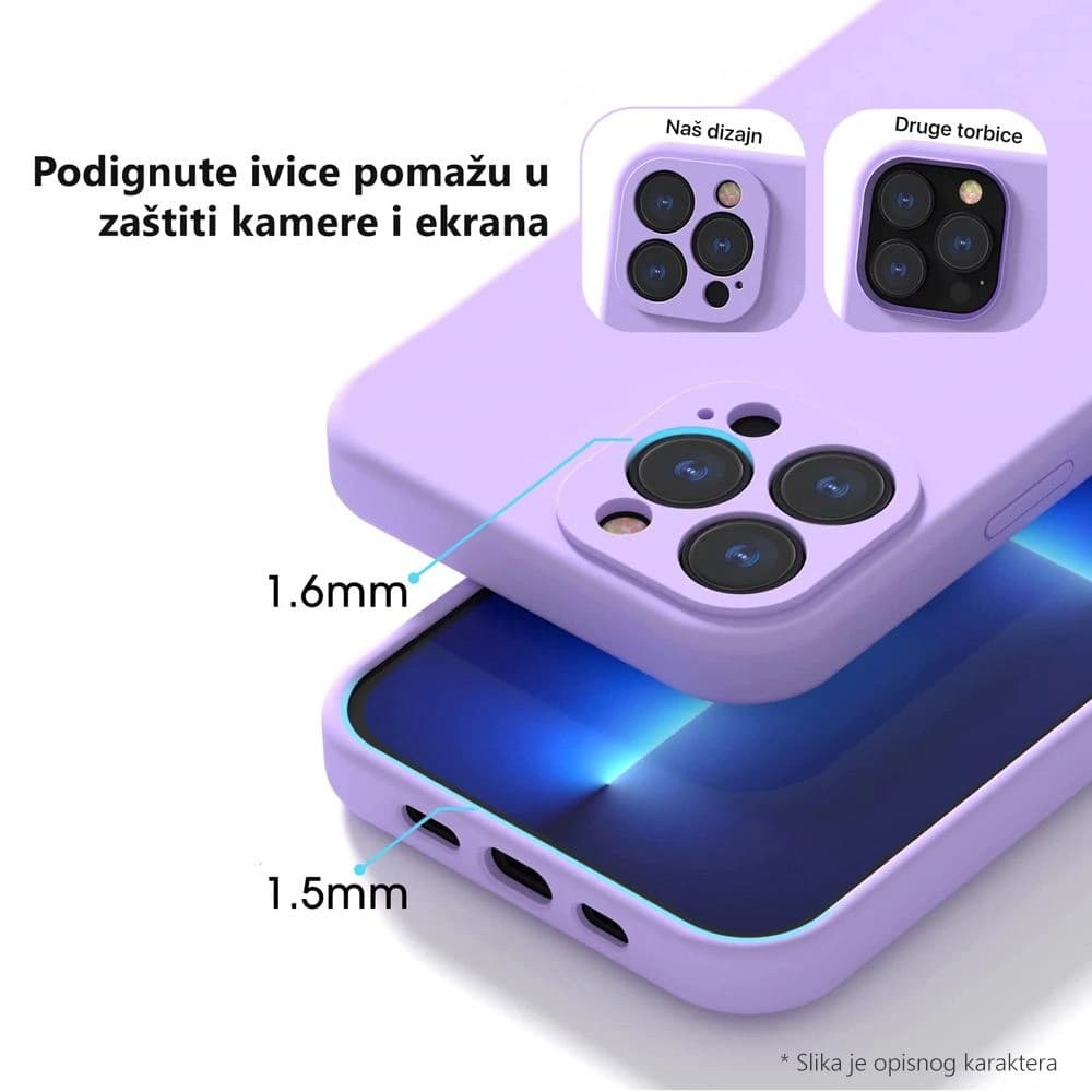 Torbica Honor X7b Teracell Soft Velvet Mint - slika 2