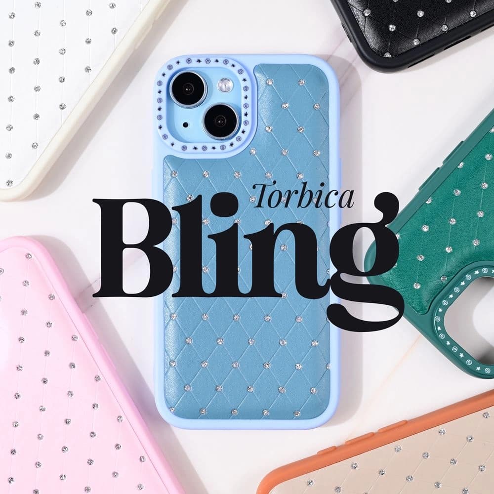 Torbica Iphone 13 Pro 6.1 Crna Bling 219045 - naslovna