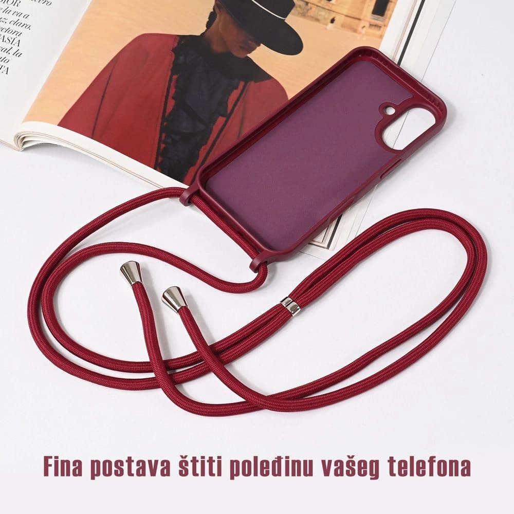 Torbica Iphone 15 6.1 Crna Crossbody 221738 - slika 3
