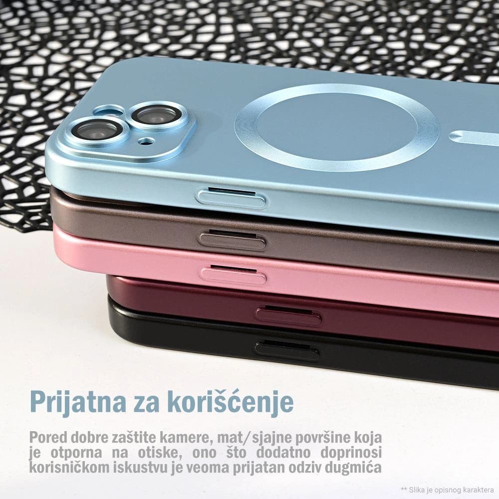 Torbica Magsafe Chrome Samsung A57 Siva - slika 3