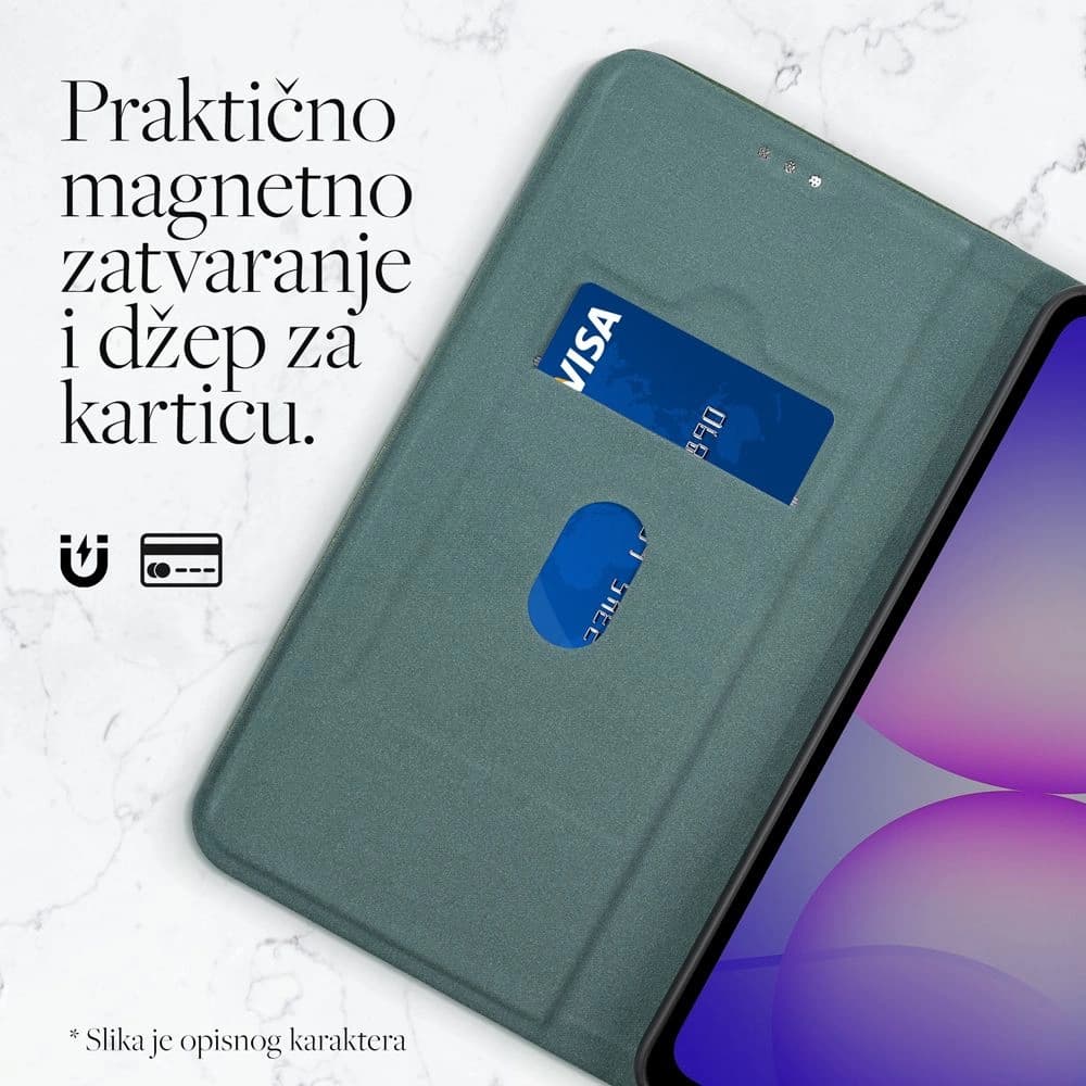 Torbica Samsung A17 Teracell Elegant Flip Crvena - slika 2