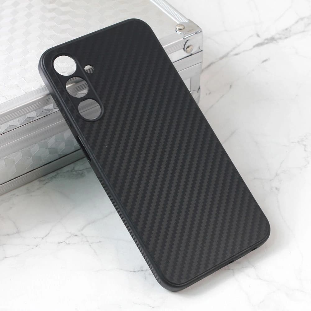Torbica Samsung A25 Carbon Fiber Crna - naslovna