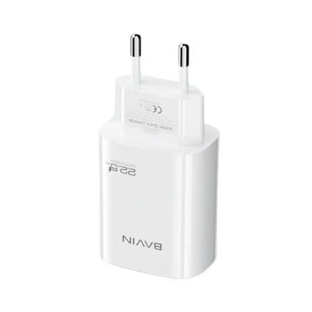 Bavin Punjač 22.5w Usb A + Kabl Micro Bela - Pc995y - naslovna