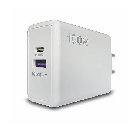 Bavitel Punjač 100w Usb A+ Type C Bela Keke – F003 - naslovna