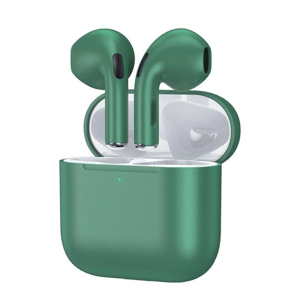 Bluetooth Slusalice Airpods Inpods 900 Metalik Svetlo Zelene Hq - naslovna