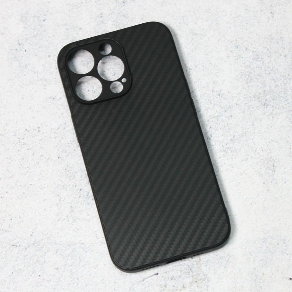 Torbica Carbon Fiber Iphone 13 Pro 6.1 Crna - naslovna