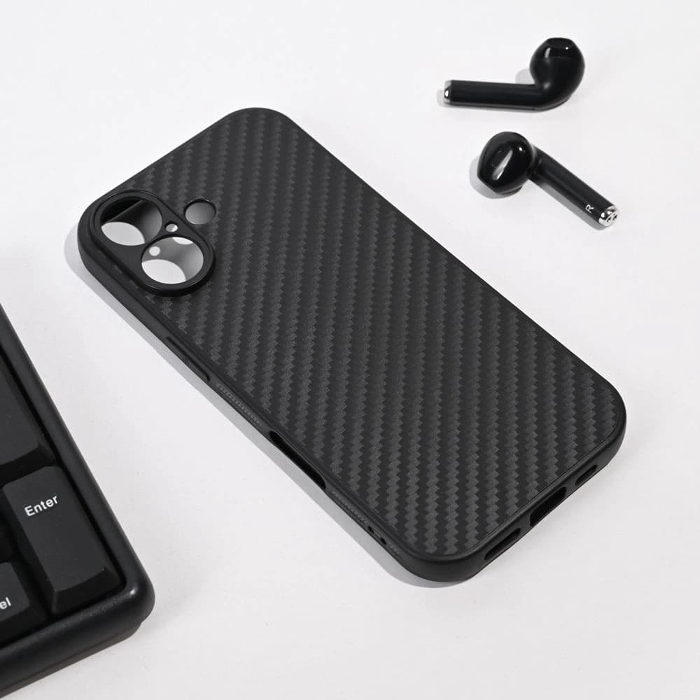 Torbica Carbon Fiber Iphone 17 6.3 Crna 223495 - naslovna