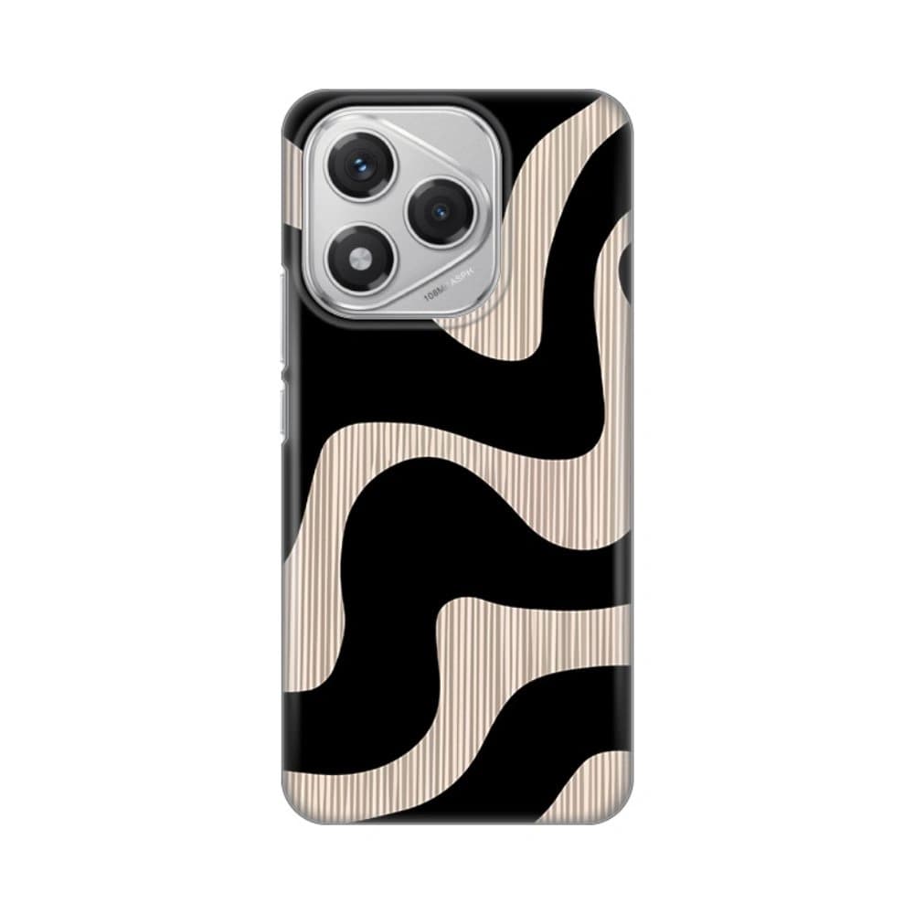 Torbica Honor 400 Lite Black Flow Silikonsa Print Skin - naslovna