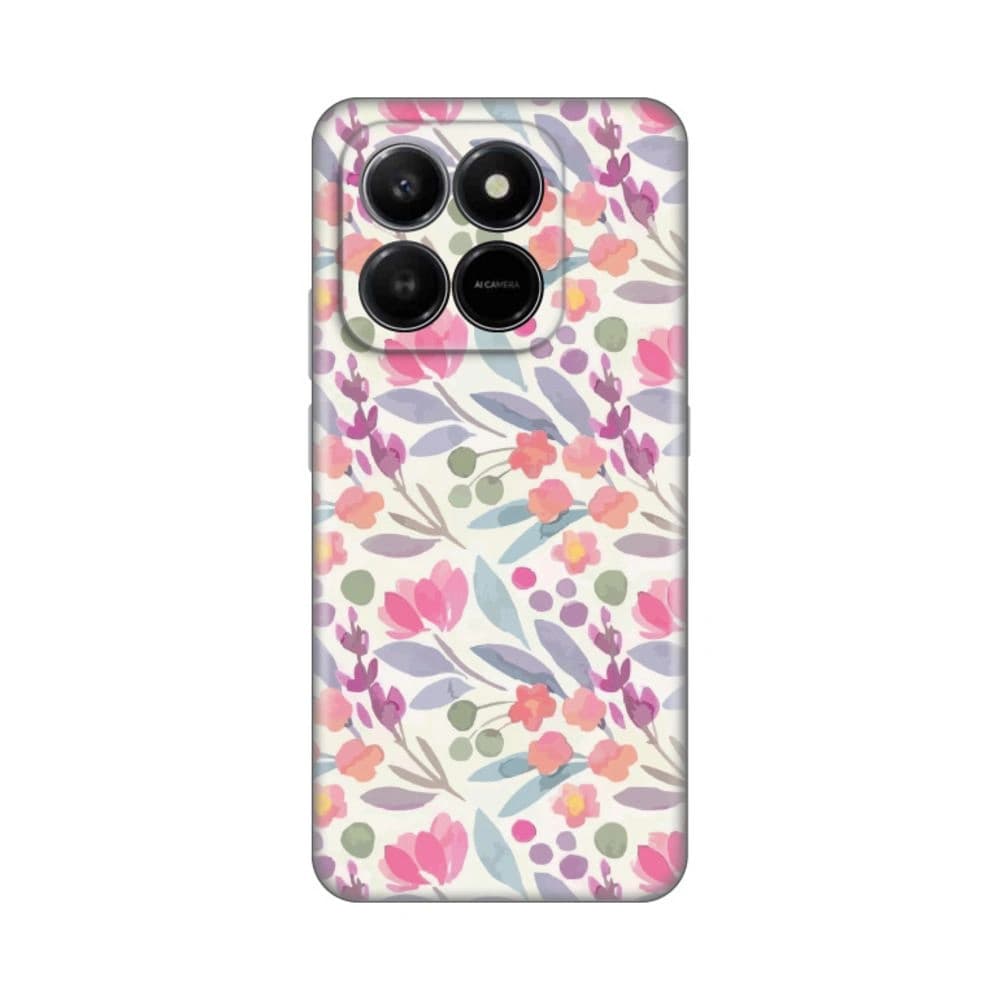 Torbica Honor X7d 4g/400 Smart Watercolor Flowers Silikonska - naslovna