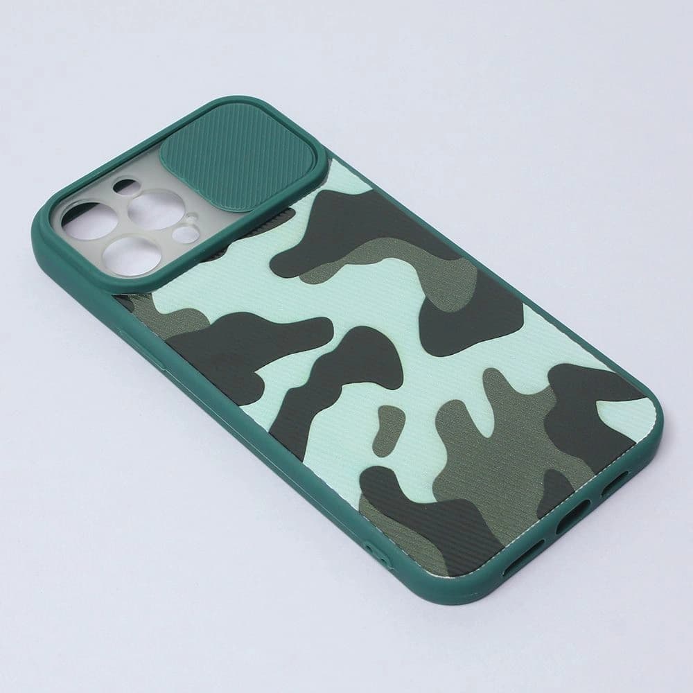 Torbica Iphone 12 Pro Max 6.7 Tamno Zelena Camera Army 20371 - naslovna