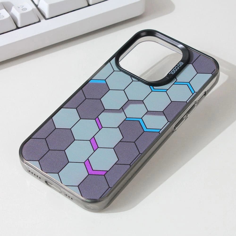 Torbica Iphone 13 Pro 6.1 Type 6 Honeycomb Color 211317 - naslovna