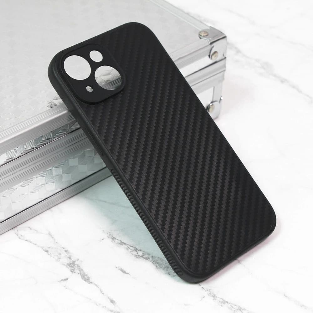 Torbica Iphone 15 6.1 Crna Carbon Fiber 209529 - naslovna