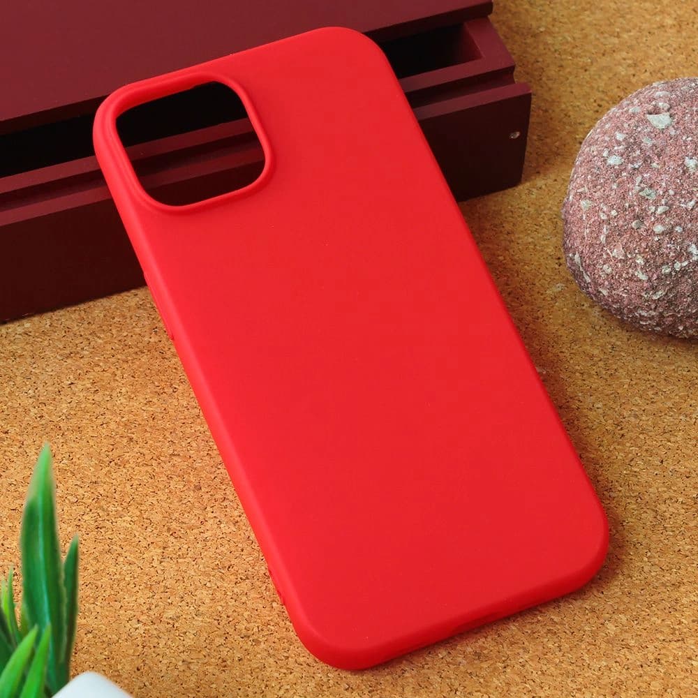 Torbica Iphone 15 6.1 Mat Crvena Teracell Giulietta 208586 - naslovna