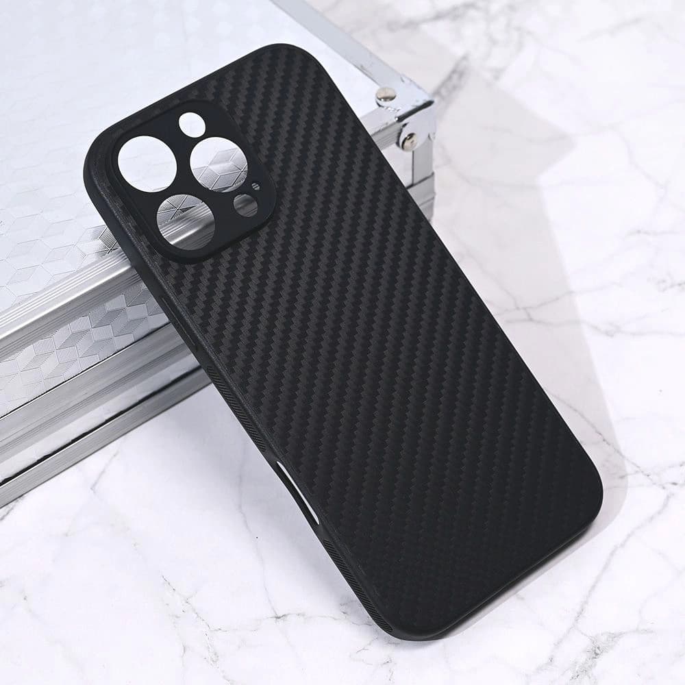 Torbica Iphone 16 Pro Max 6.9 Crna Carbon Fiber 216241 - naslovna