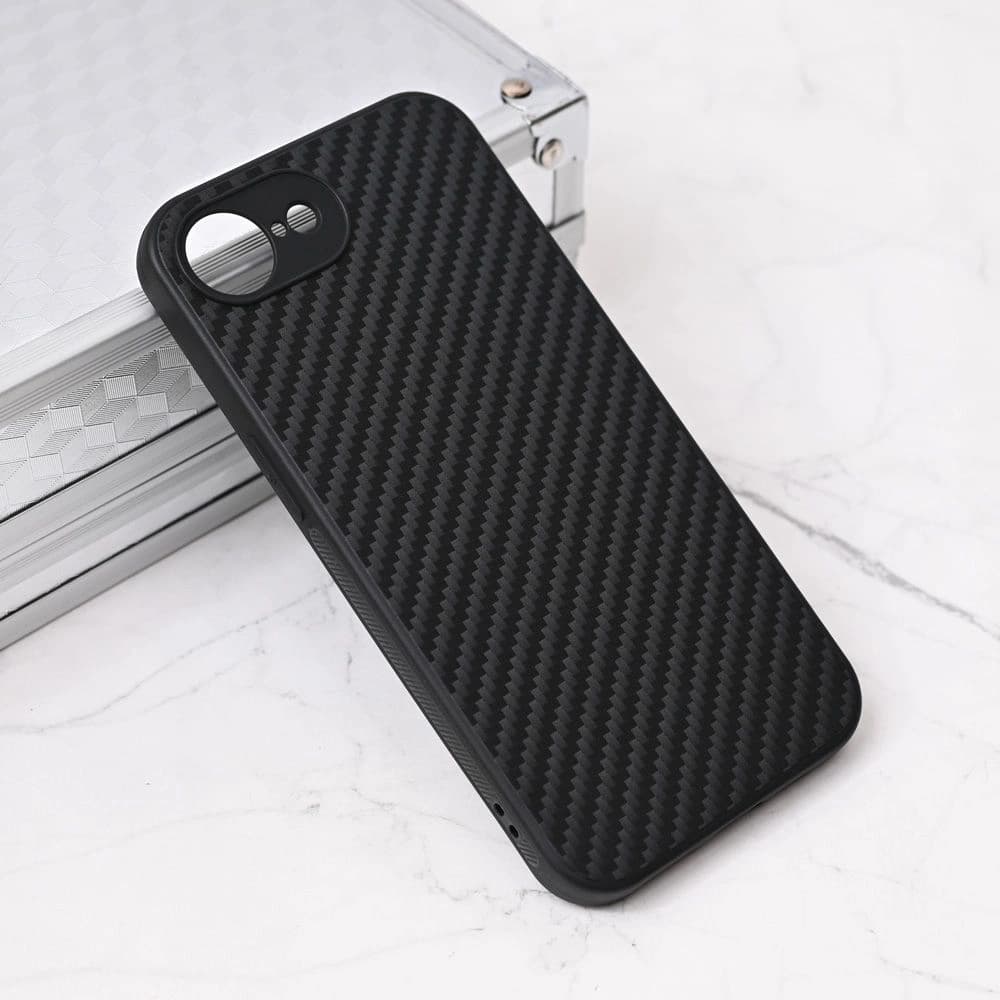 Torbica Iphone 16e 6.1 Crna Carbon Fiber 221197 - naslovna