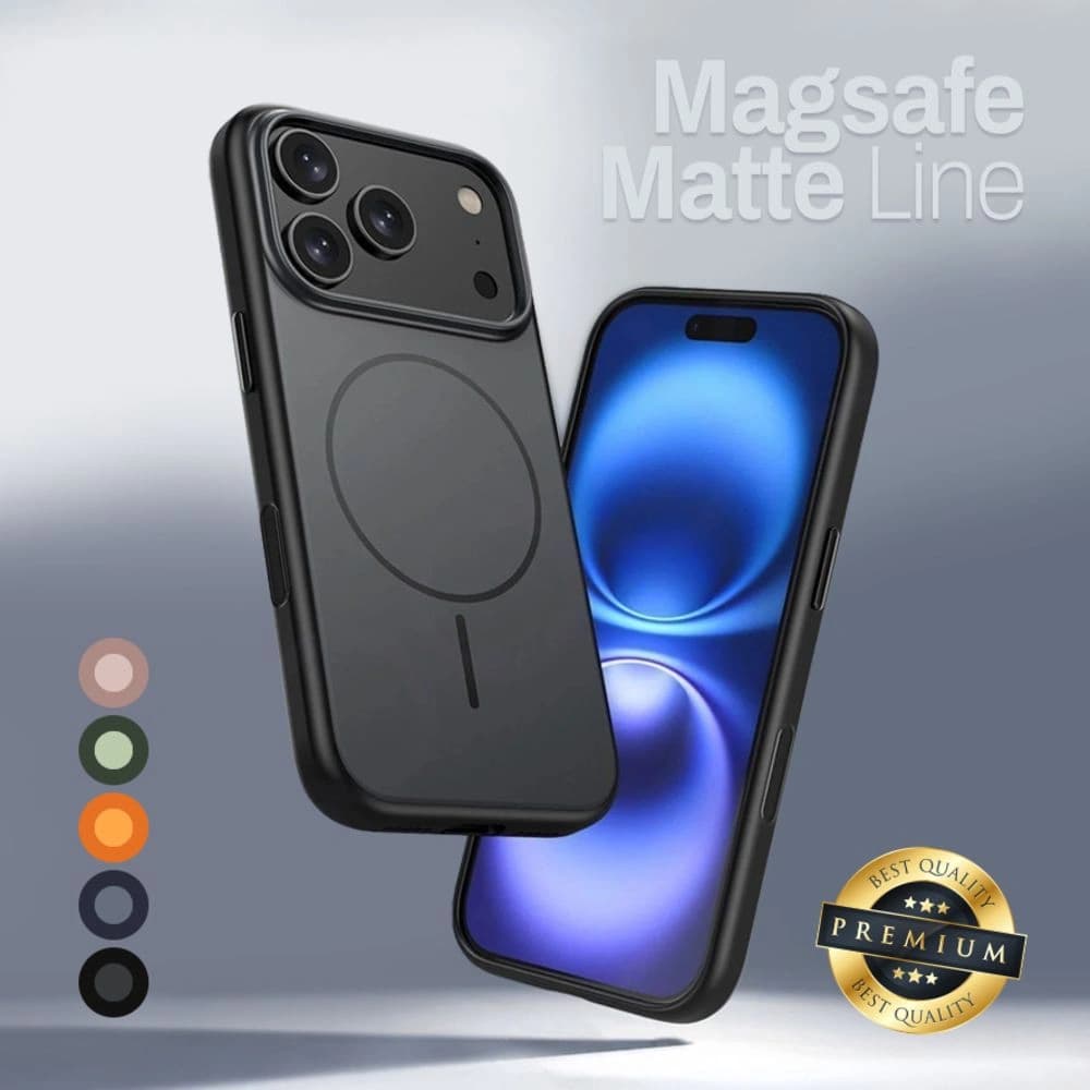 Torbica Iphone 17 6.3 Narandzasta Magsafe Matte Line 225042 - naslovna