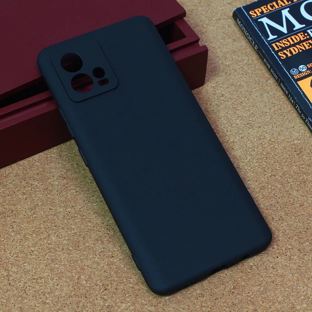 Torbica Moto G72 Mat Crna Silikonska Ultra Thin Motorola - naslovna