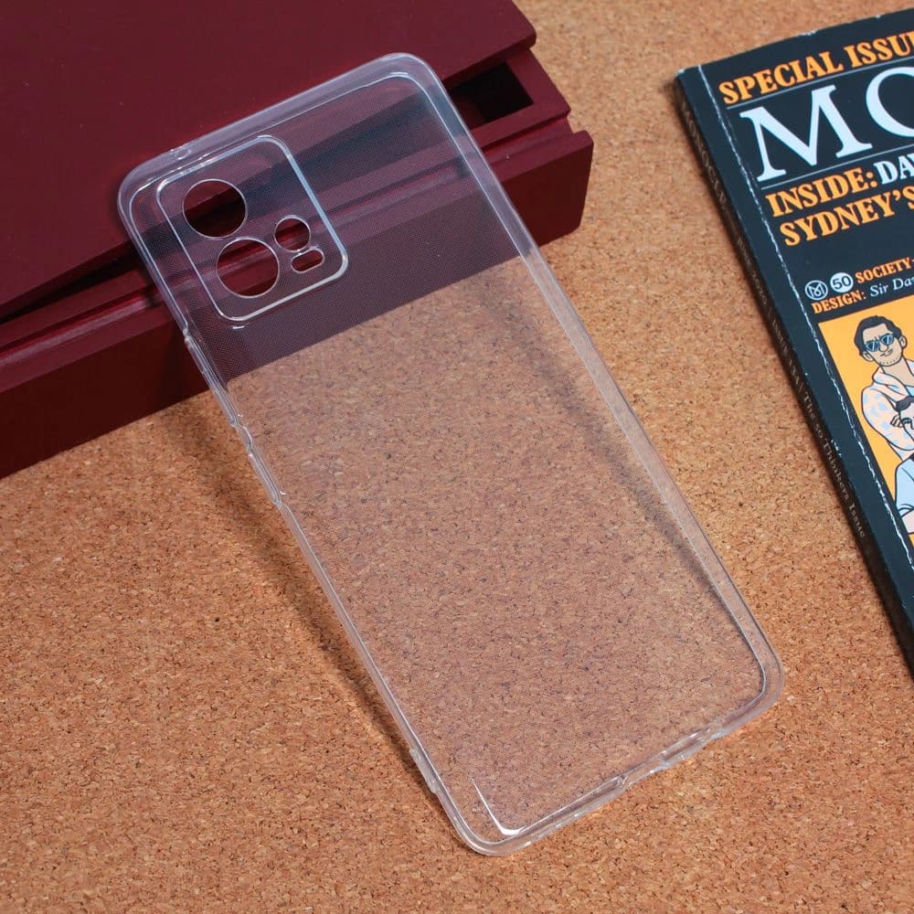 Torbica Motorola Moto G72 Ultra Thin Transparent Silikons - naslovna